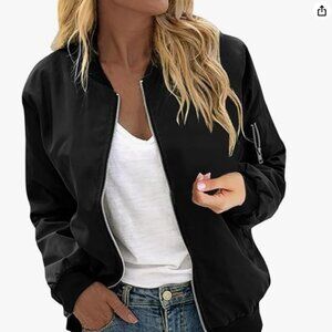 Women's Bomber Jacket  Casual Coat